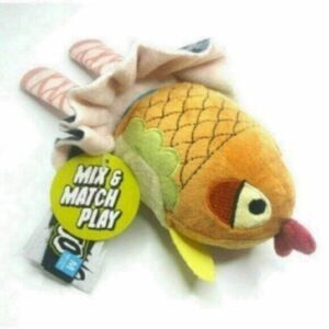 BARK Mix and Match Ernesto Ballerino Squeaker Crinkle 2 Part Medium Dog